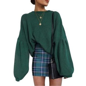Women's Oversized Loose Drop Shoulder Pullover Sweater